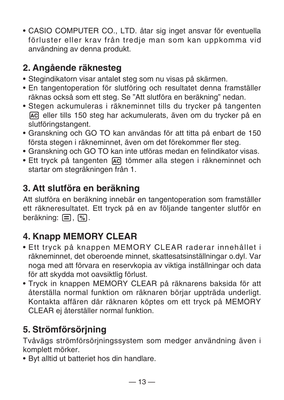 Casio MJ-100TG User Manual | Page 15 / 67