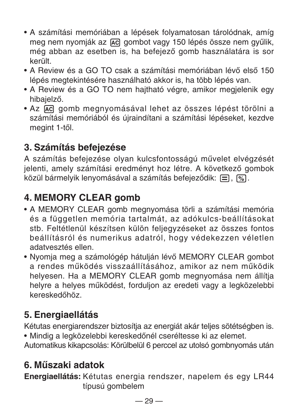 Casio MJ-100TG User Manual | Page 31 / 67