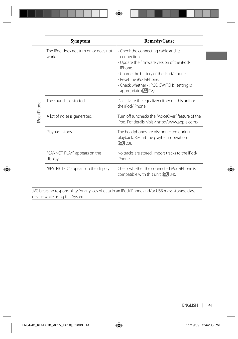 JVC KD-A615 User Manual | Page 41 / 131