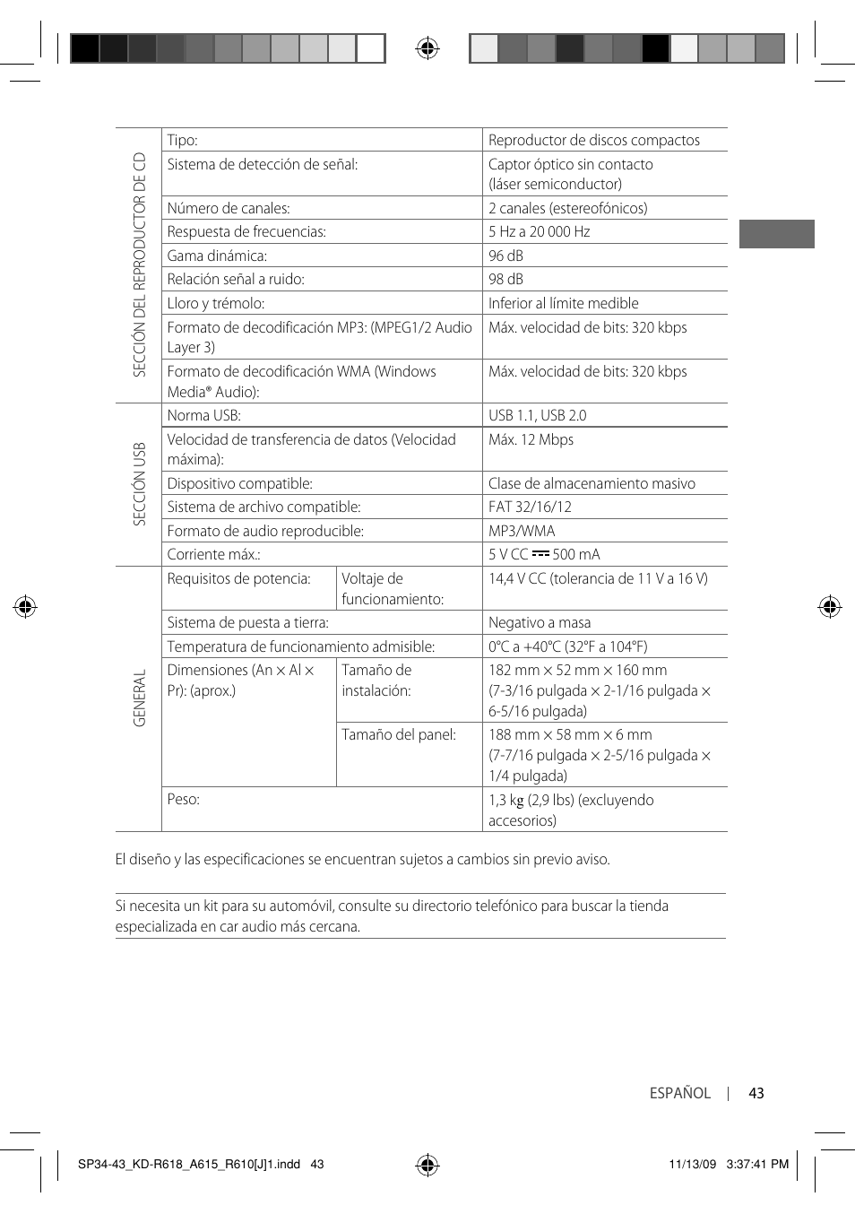 JVC KD-A615 User Manual | Page 85 / 131