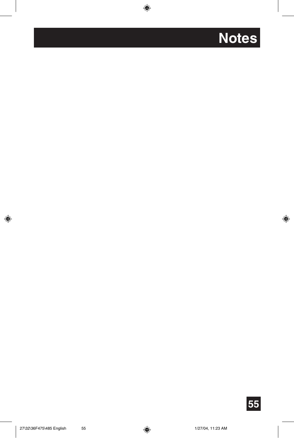 JVC AV 27F475 User Manual | Page 55 / 56