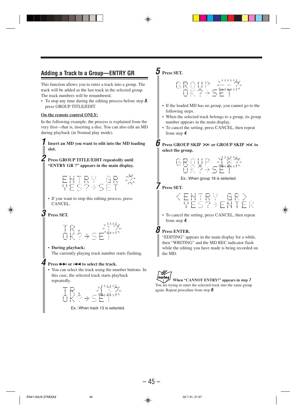 JVC 0802MWMMDWJEM User Manual | Page 48 / 74