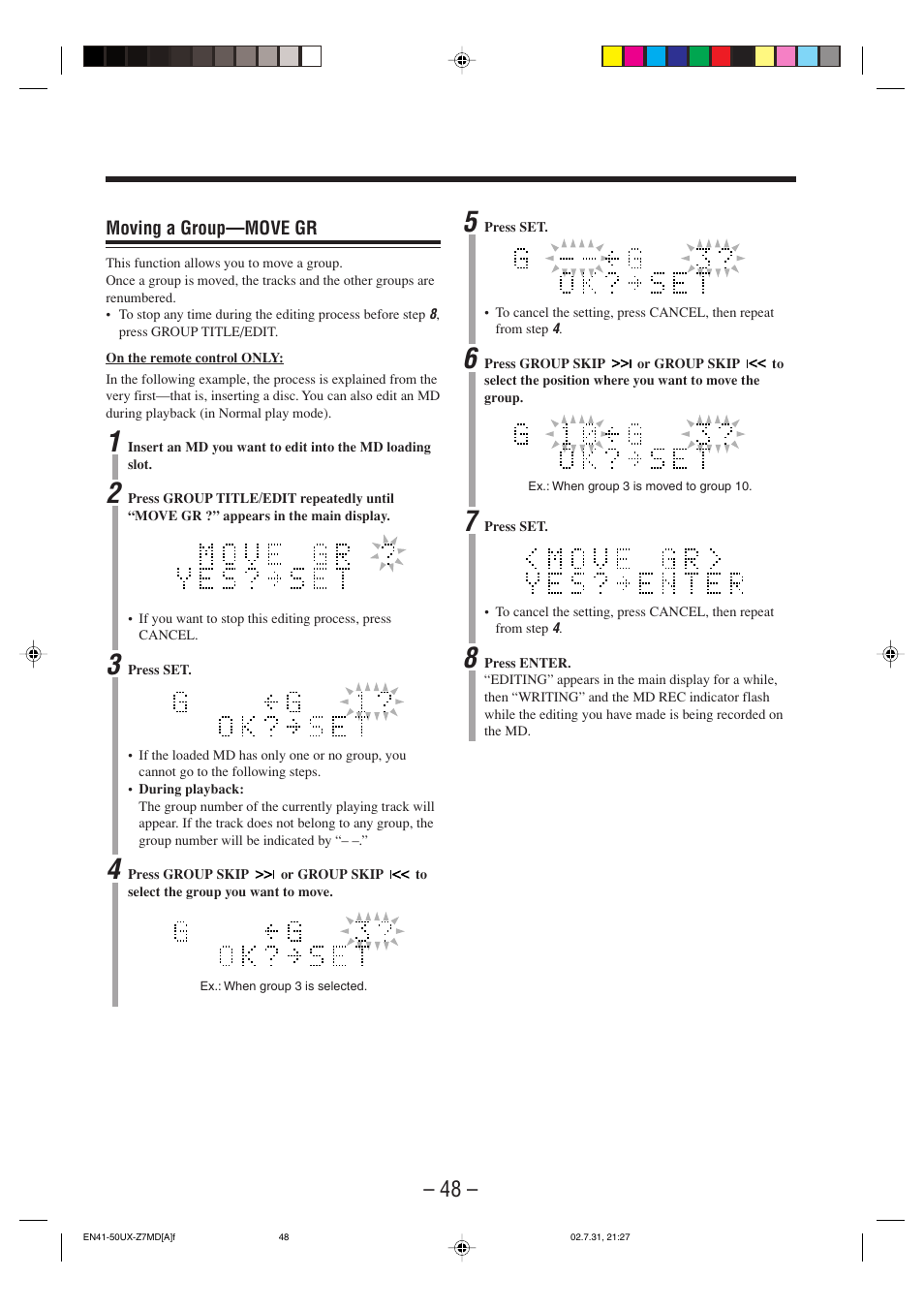 JVC 0802MWMMDWJEM User Manual | Page 51 / 74