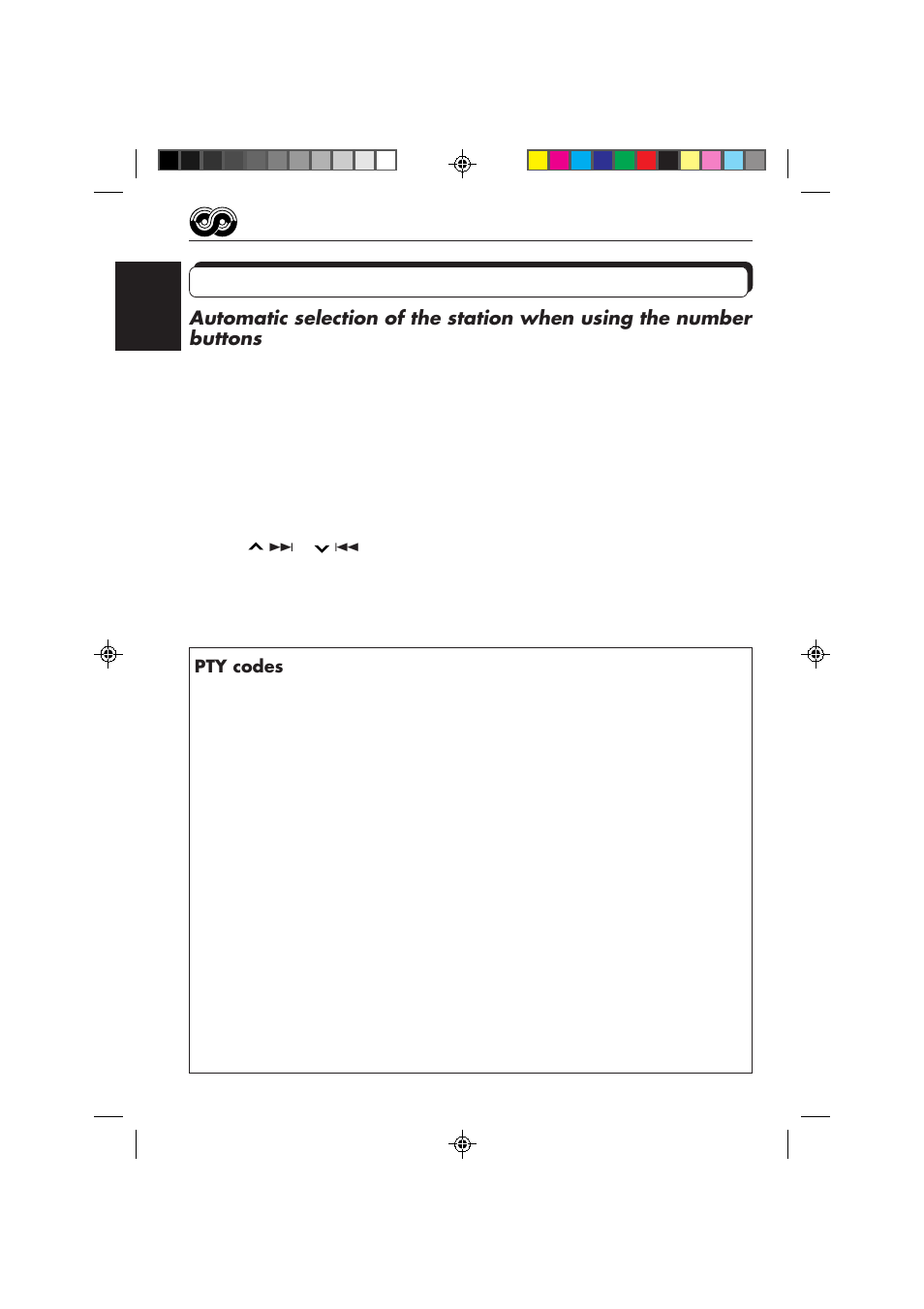 Other convenient rds functions and adjustments, Pty codes | JVC KD-SX878R User Manual | Page 16 / 46