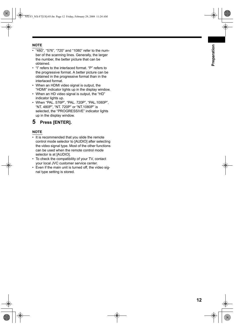 JVC CA-NXF7 User Manual | Page 15 / 76