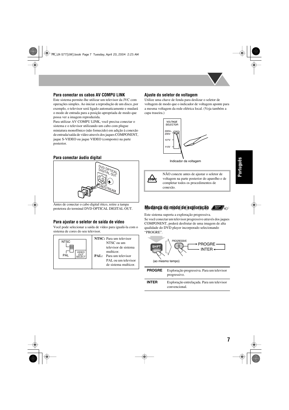 JVC UX-S77 User Manual | Page 111 / 155