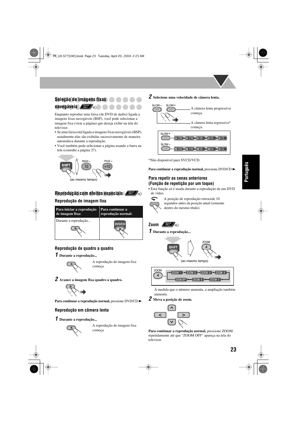 JVC UX-S77 User Manual | Page 127 / 155
