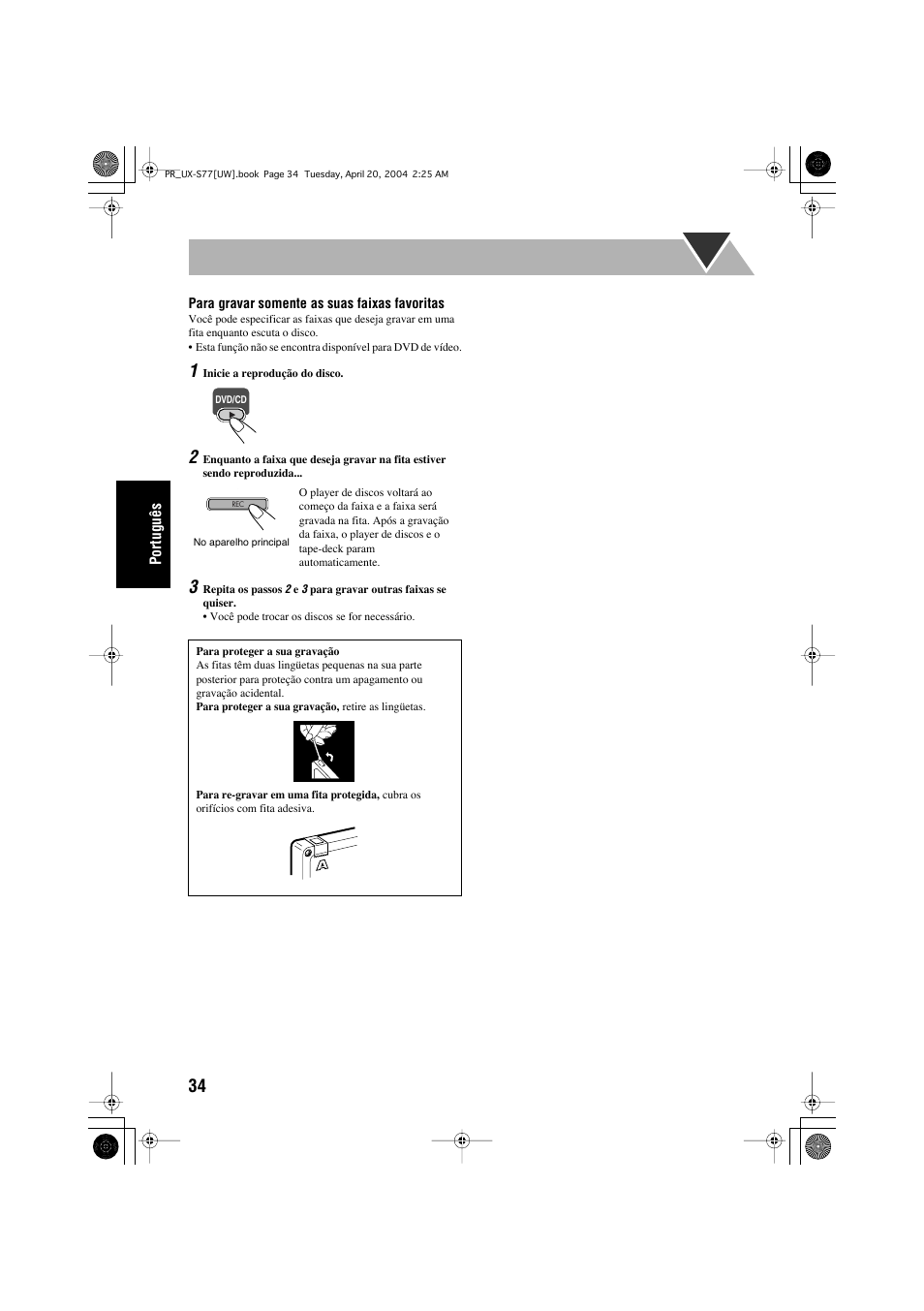 JVC UX-S77 User Manual | Page 138 / 155