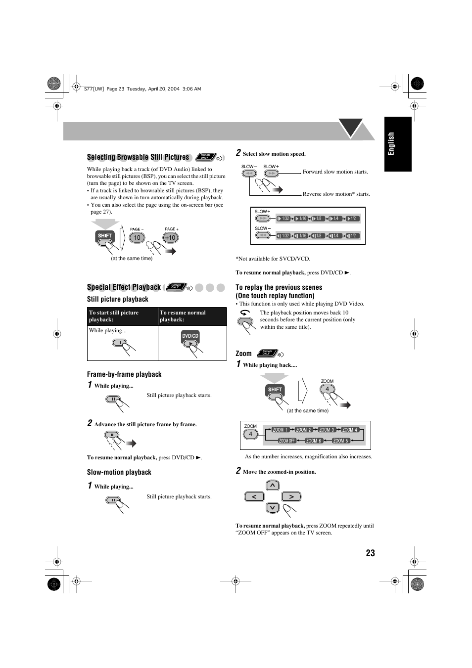 JVC UX-S77 User Manual | Page 27 / 155