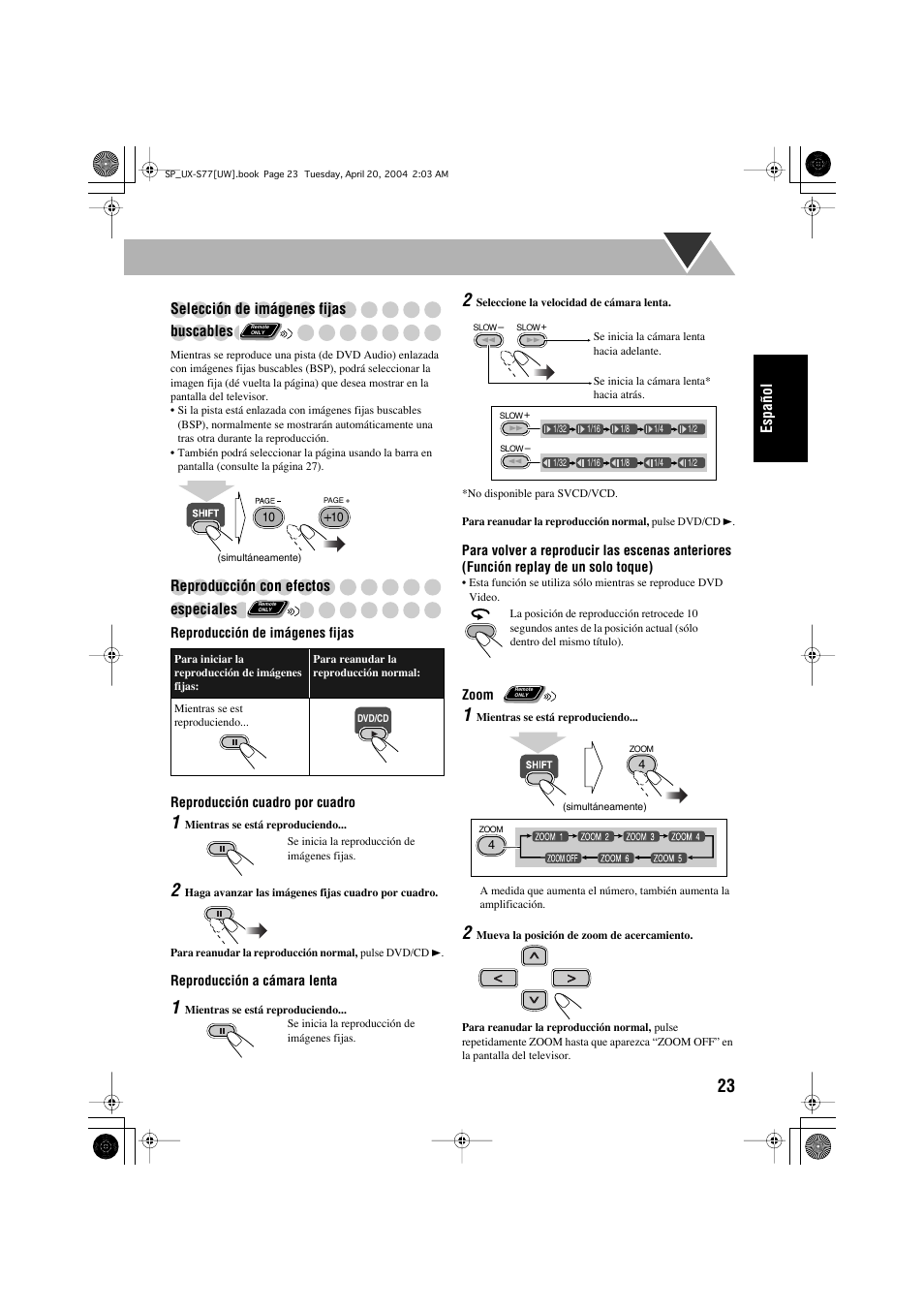 JVC UX-S77 User Manual | Page 77 / 155