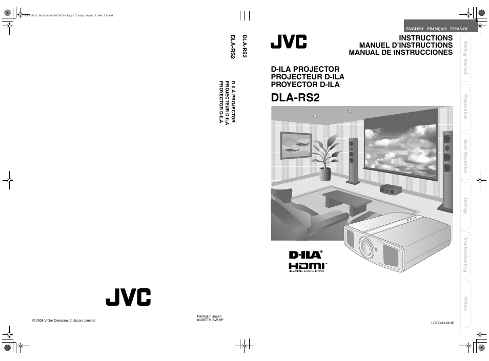 JVC LCT2441-001B User Manual | 162 pages