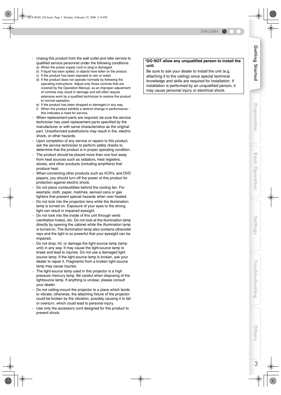 JVC LCT2441-001B User Manual | Page 3 / 162