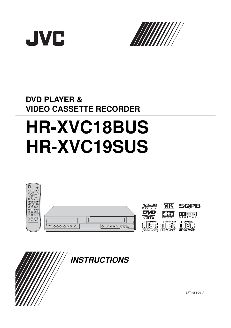 JVC HR-XVC19SUS User Manual | 42 pages