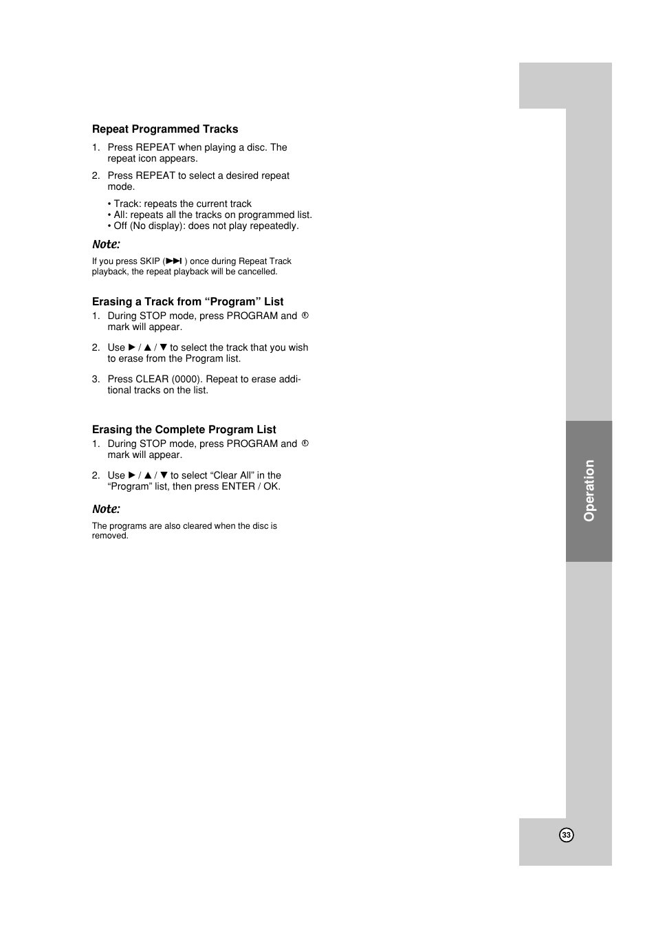 Operation | JVC HR-XVC19SUS User Manual | Page 33 / 42