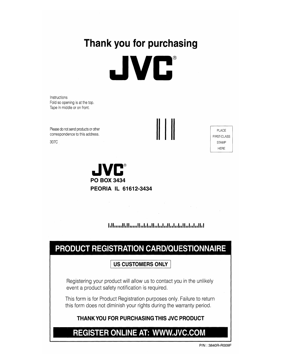 JVC HR-XVC19SUS User Manual | Page 42 / 42