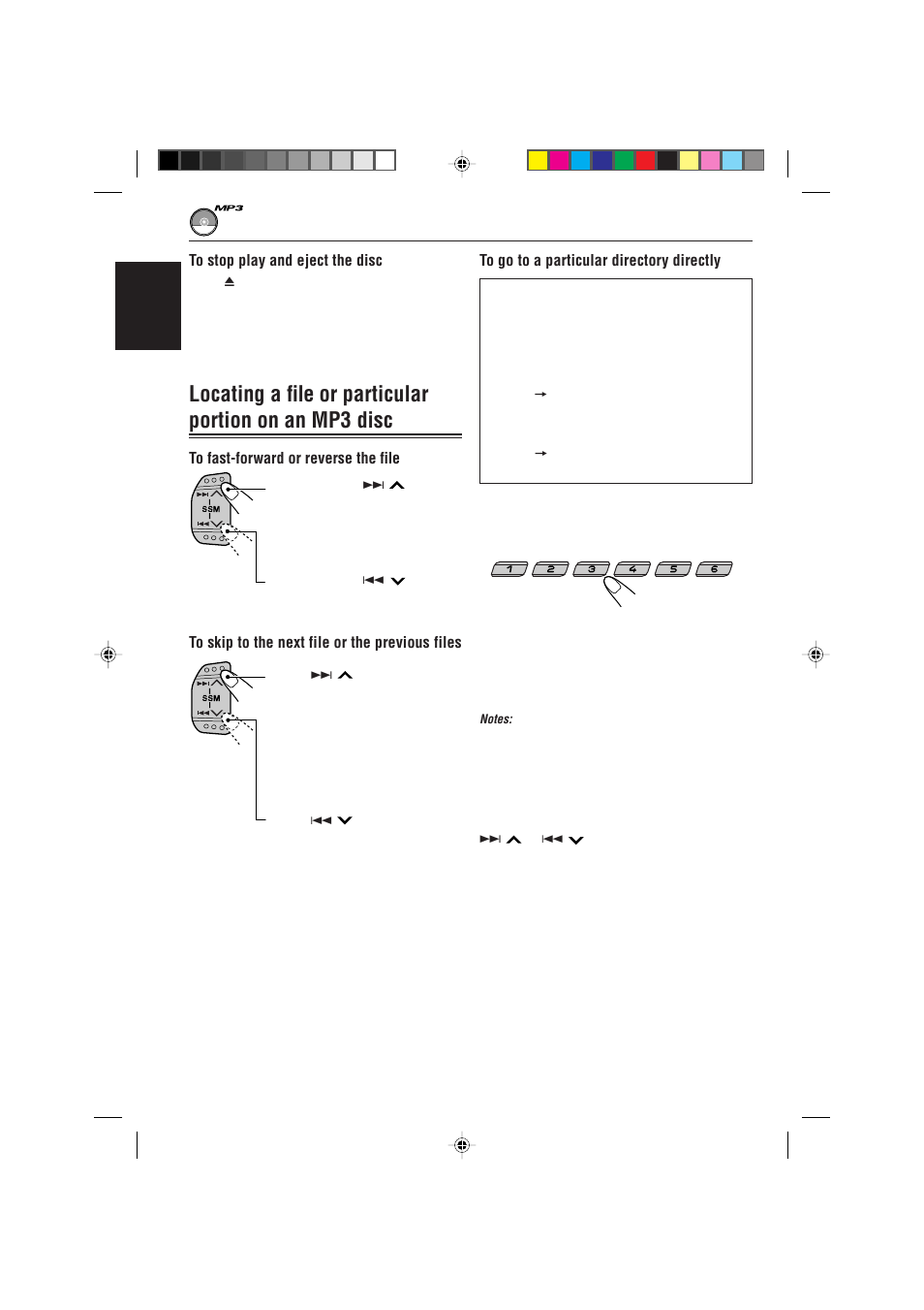 English to go to a particular directory directly | JVC KD-S785 User Manual | Page 18 / 31