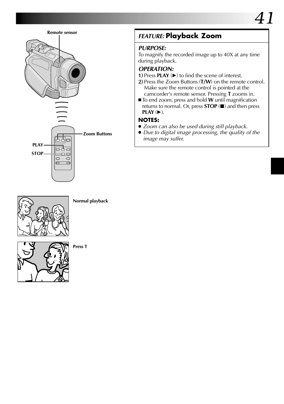 JVC GR-DVL315 User Manual | Page 41 / 68