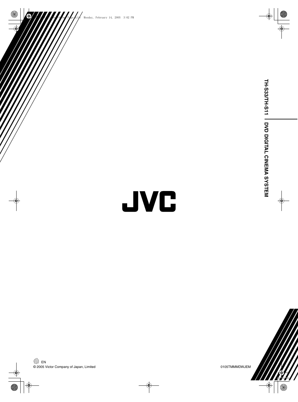 JVC SP-THS11F User Manual | Page 43 / 43