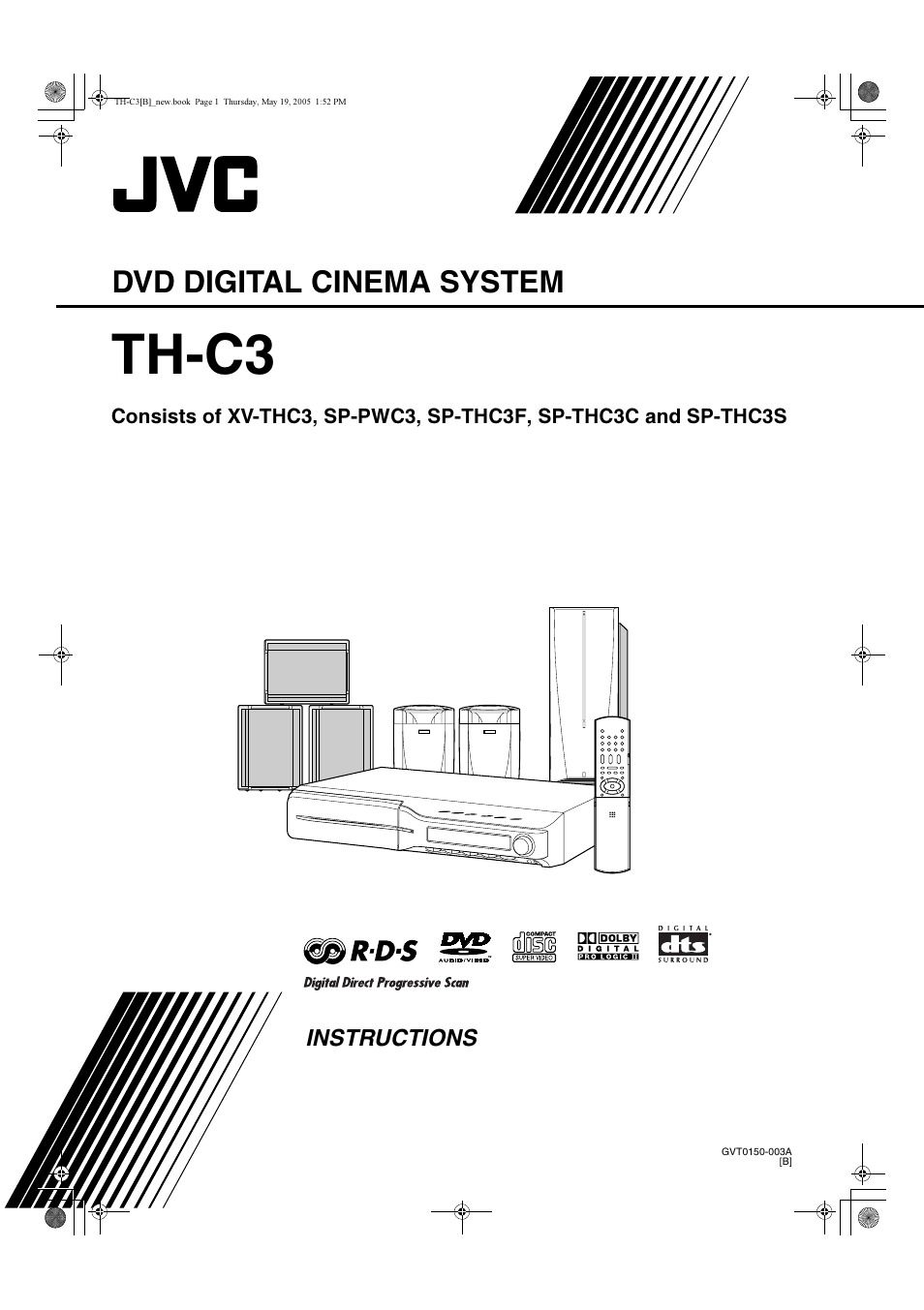 JVC SP-PWC3 User Manual | 44 pages