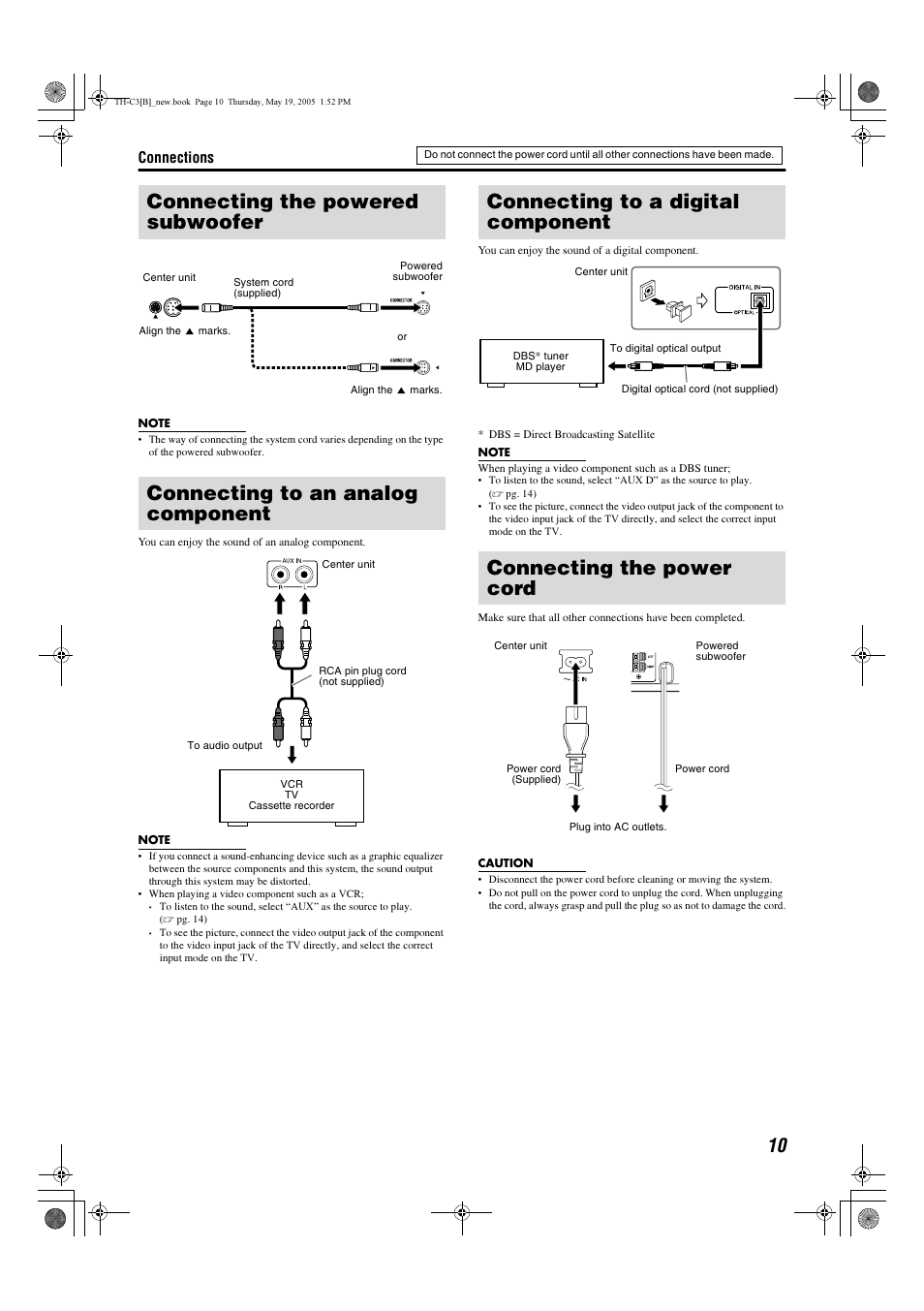 JVC SP-PWC3 User Manual | Page 13 / 44