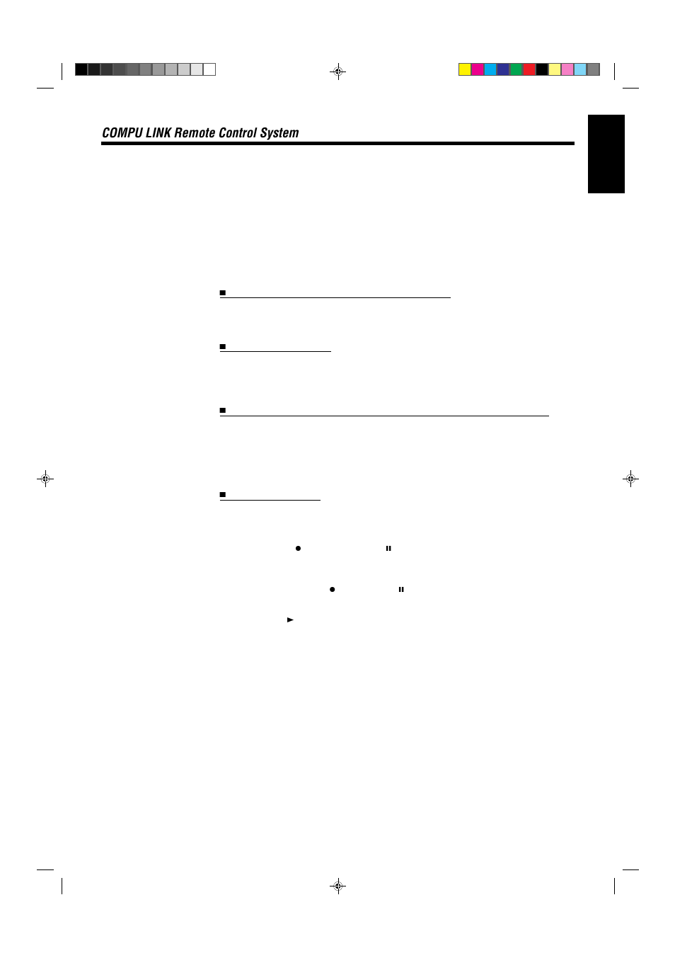 Compu link remote control system, English | JVC AX-V5BK User Manual | Page 29 / 34