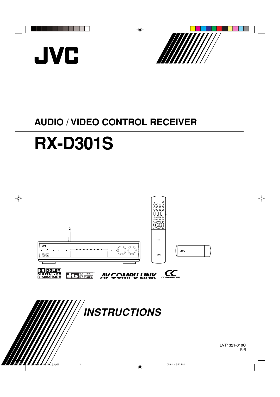 JVC LVT1321-010C User Manual | 45 pages