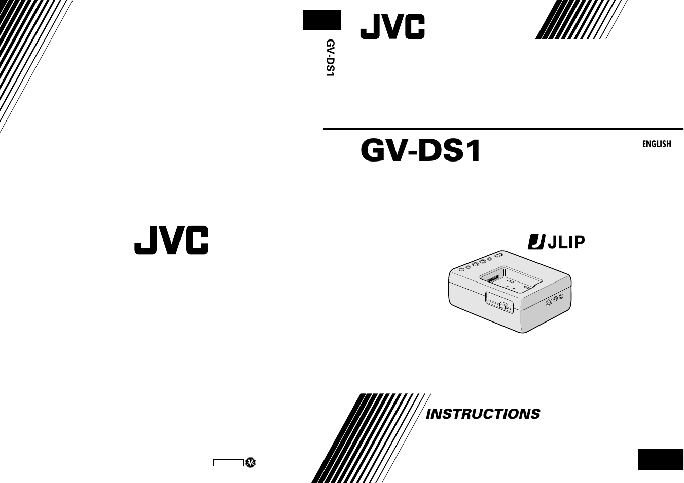 Gv-ds1, Instructions, Jlip video capture docking station | JVC 0397MKV*UN*SN User Manual | Page 68 / 68