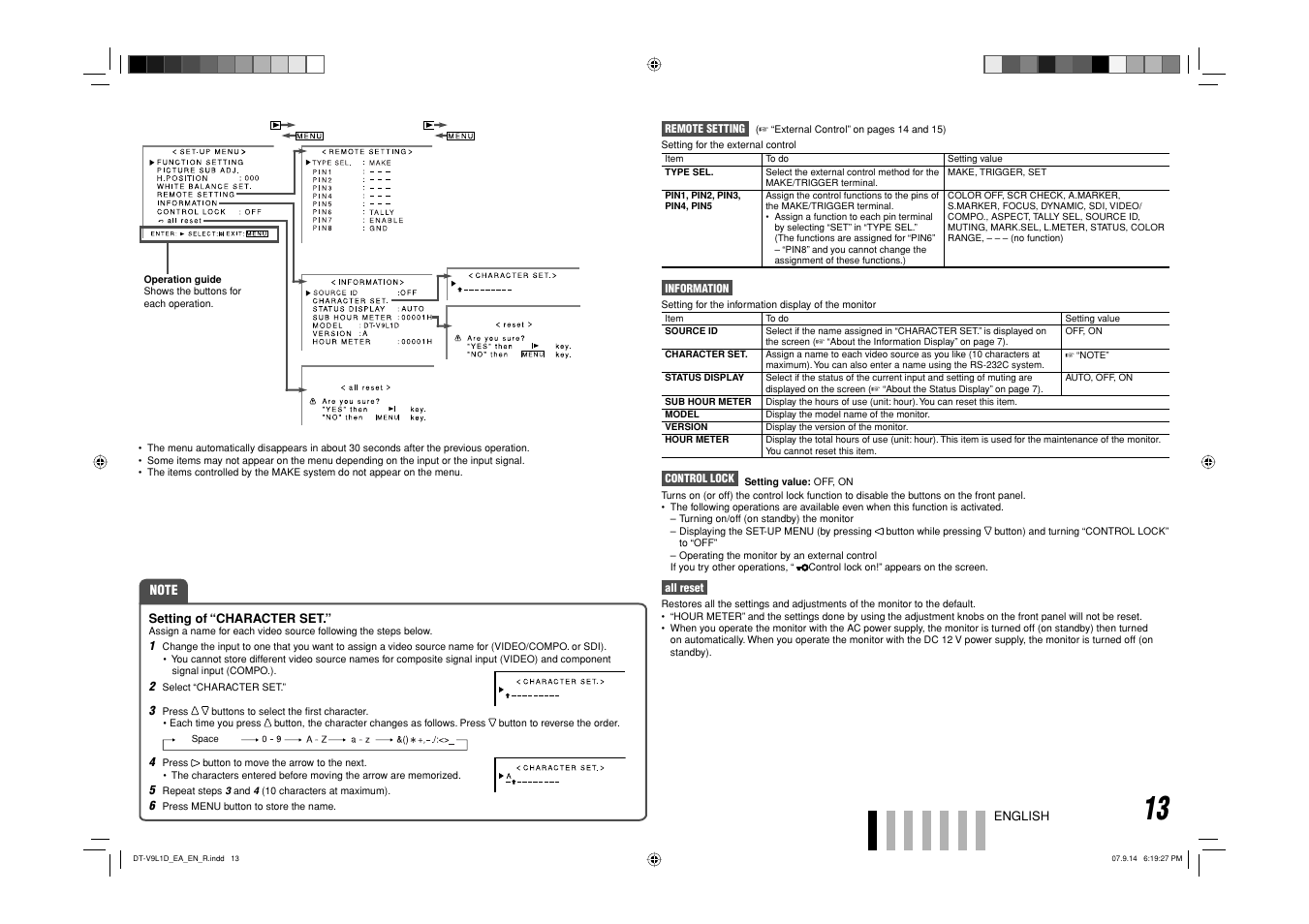 JVC DT-V9L1D User Manual | Page 13 / 18