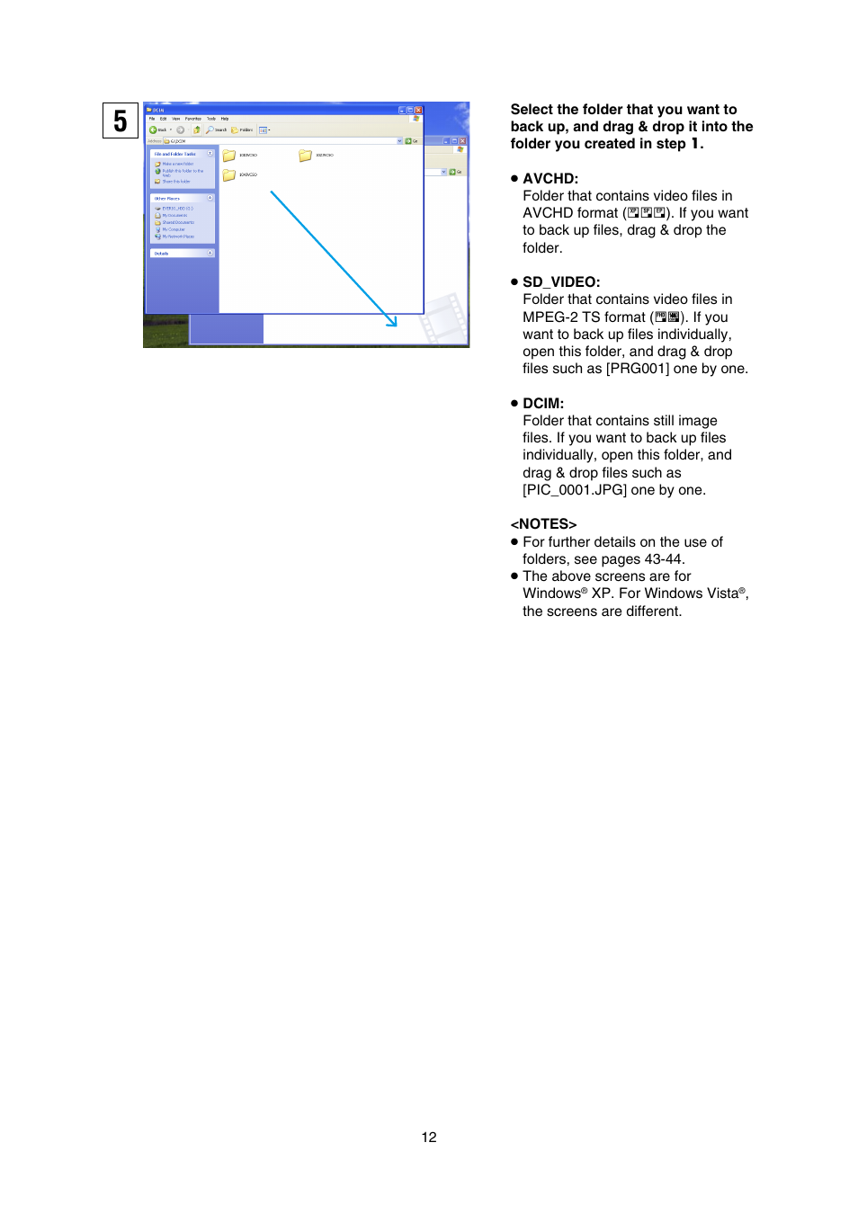 JVC Everio GZ-HD30 User Manual | Page 12 / 48