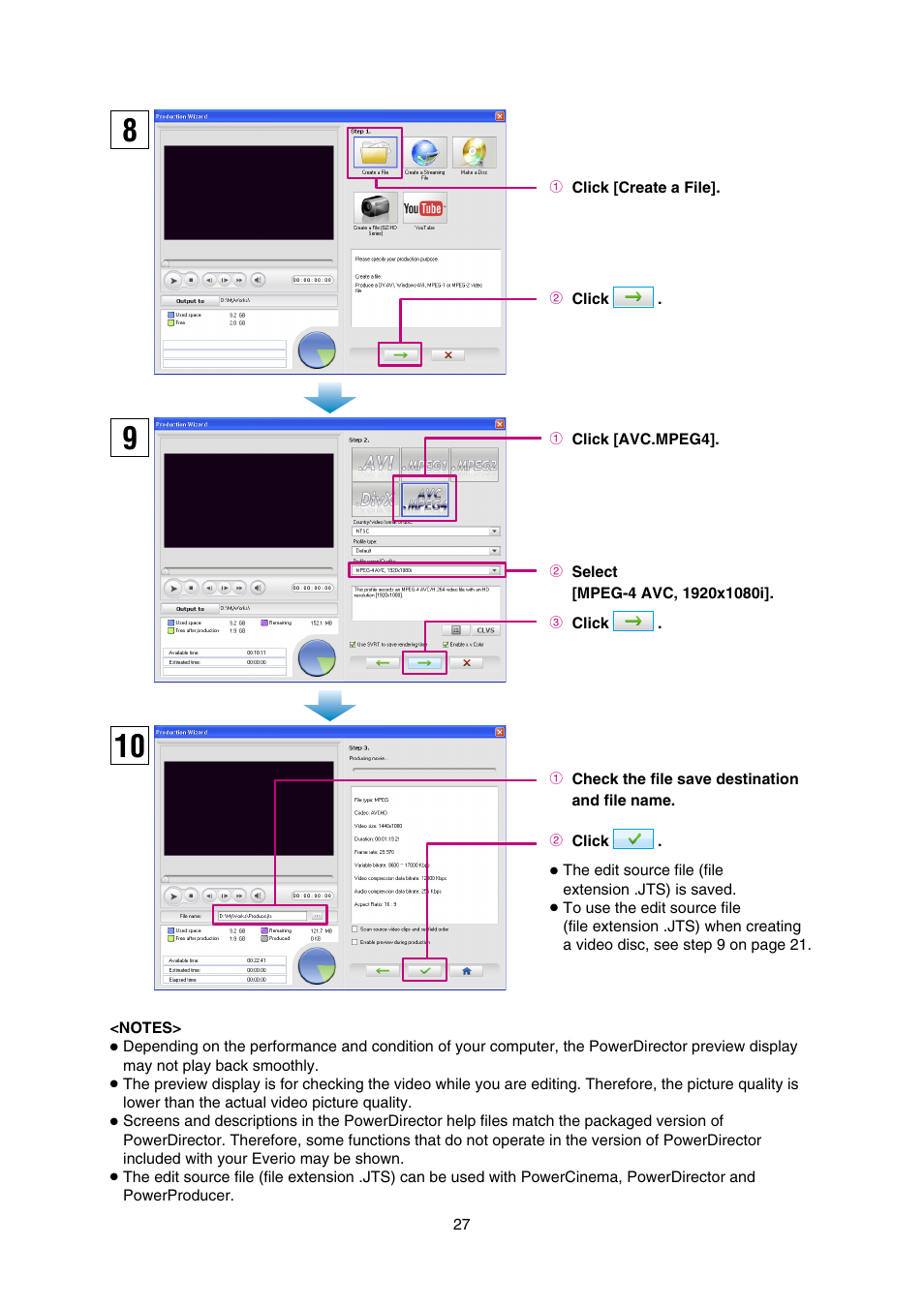 JVC Everio GZ-HD30 User Manual | Page 27 / 48