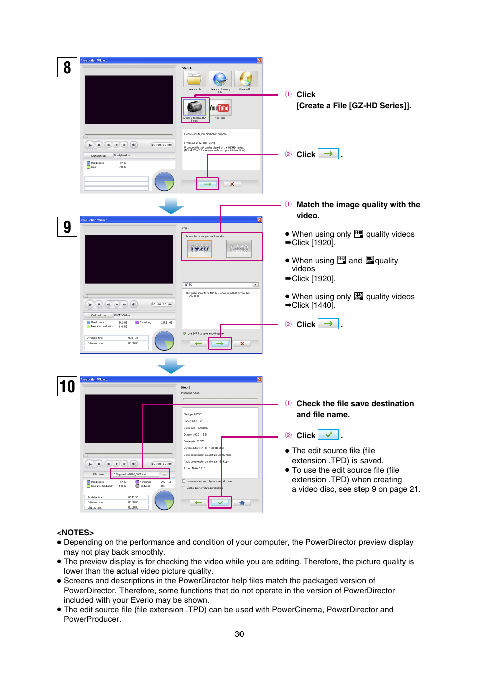 JVC Everio GZ-HD30 User Manual | Page 30 / 48