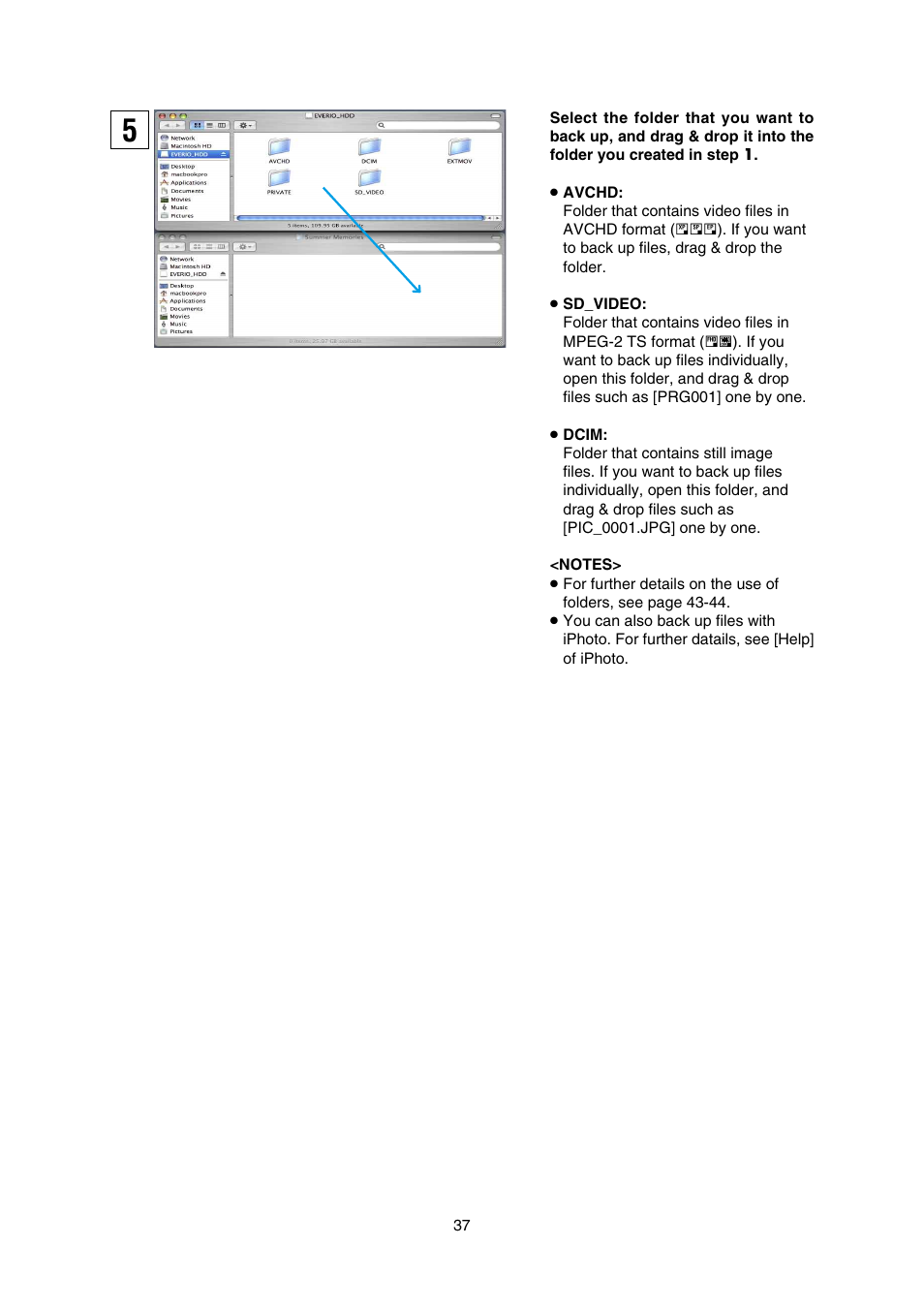 JVC Everio GZ-HD30 User Manual | Page 37 / 48