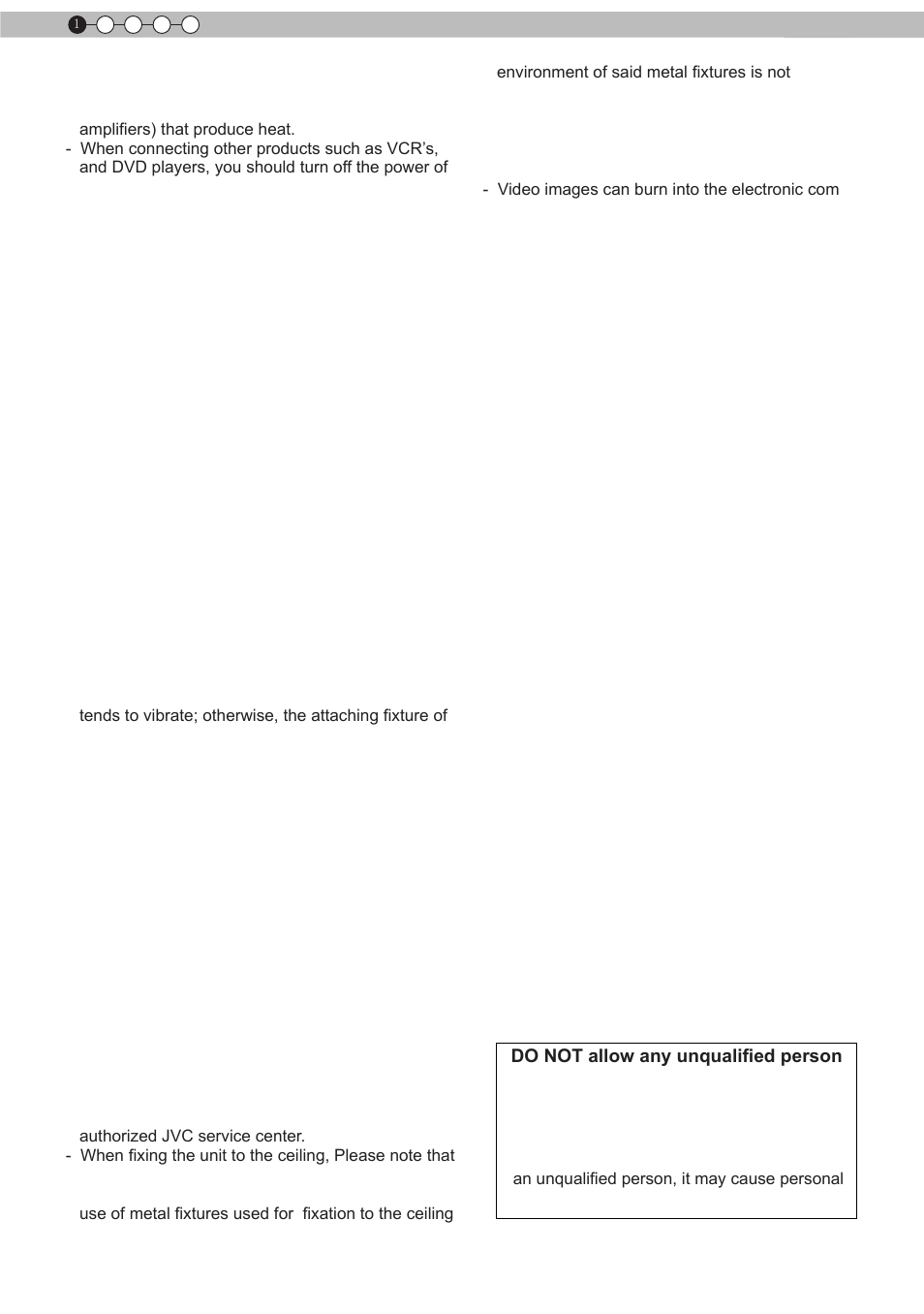 JVC D-ILA DLA-RS60 User Manual | Page 4 / 78