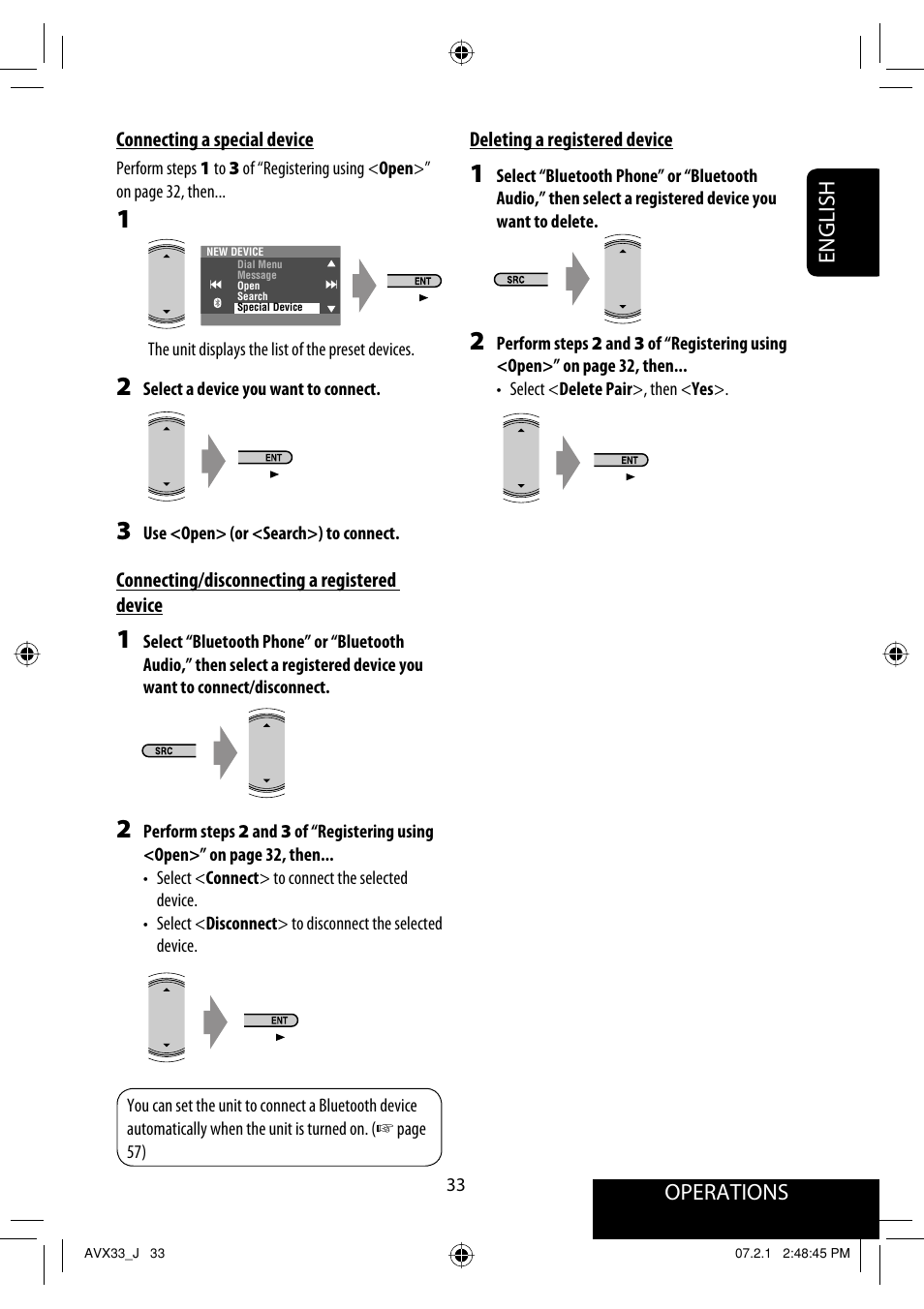 Operations, English | JVC KD-AVX33 User Manual | Page 33 / 382