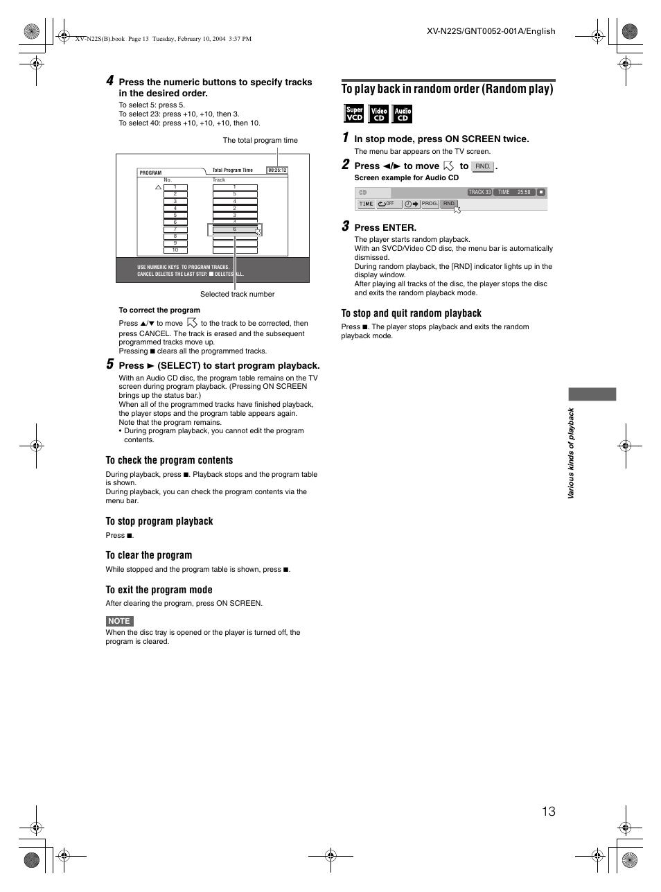 JVC GNT0052-001A User Manual | Page 15 / 36