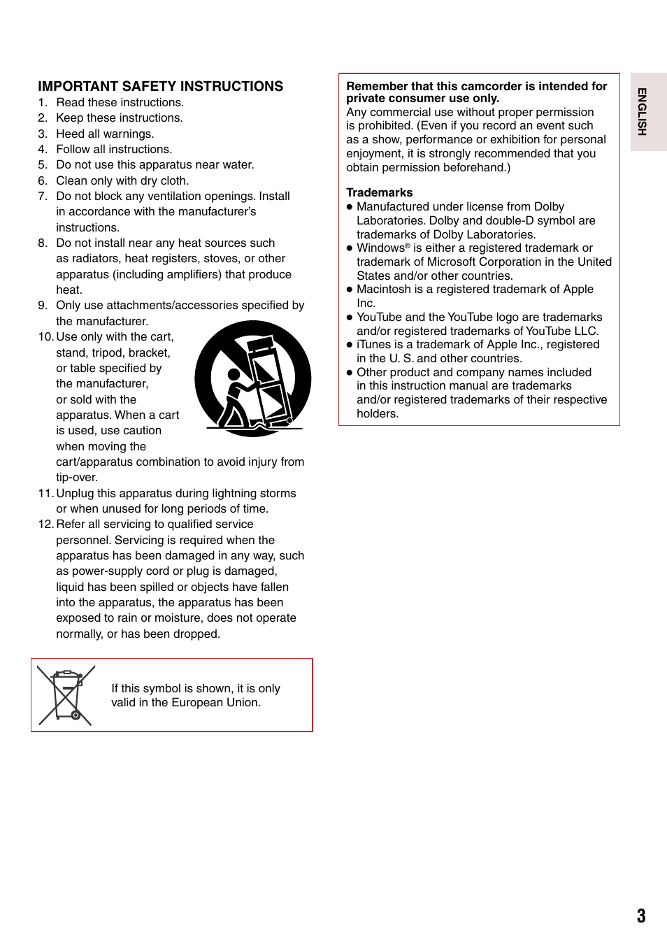 JVC 1208YDR-YG-MD User Manual | Page 3 / 74