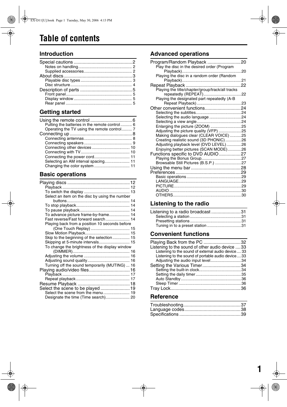 JVC EX-D11 User Manual | Page 47 / 86