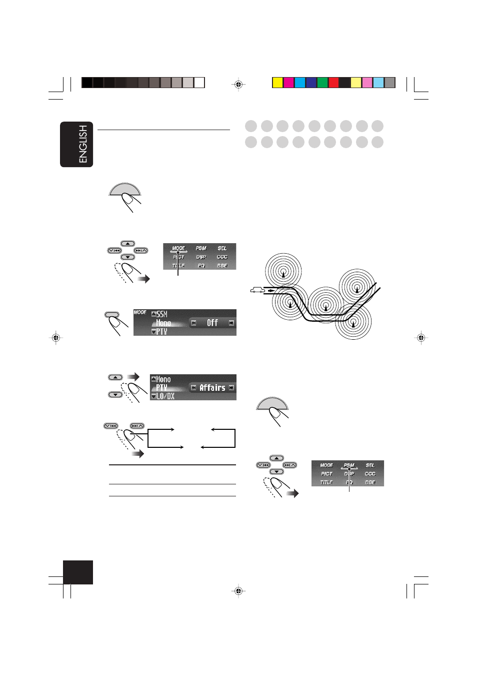 English, Tracking the same programme, Network-tracking reception | JVC CD Receiver KD-SHX701 User Manual | Page 18 / 259