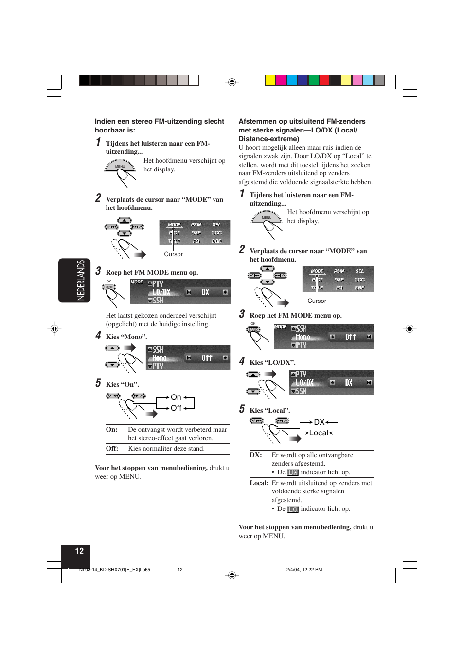 Nederlands | JVC CD Receiver KD-SHX701 User Manual | Page 204 / 259