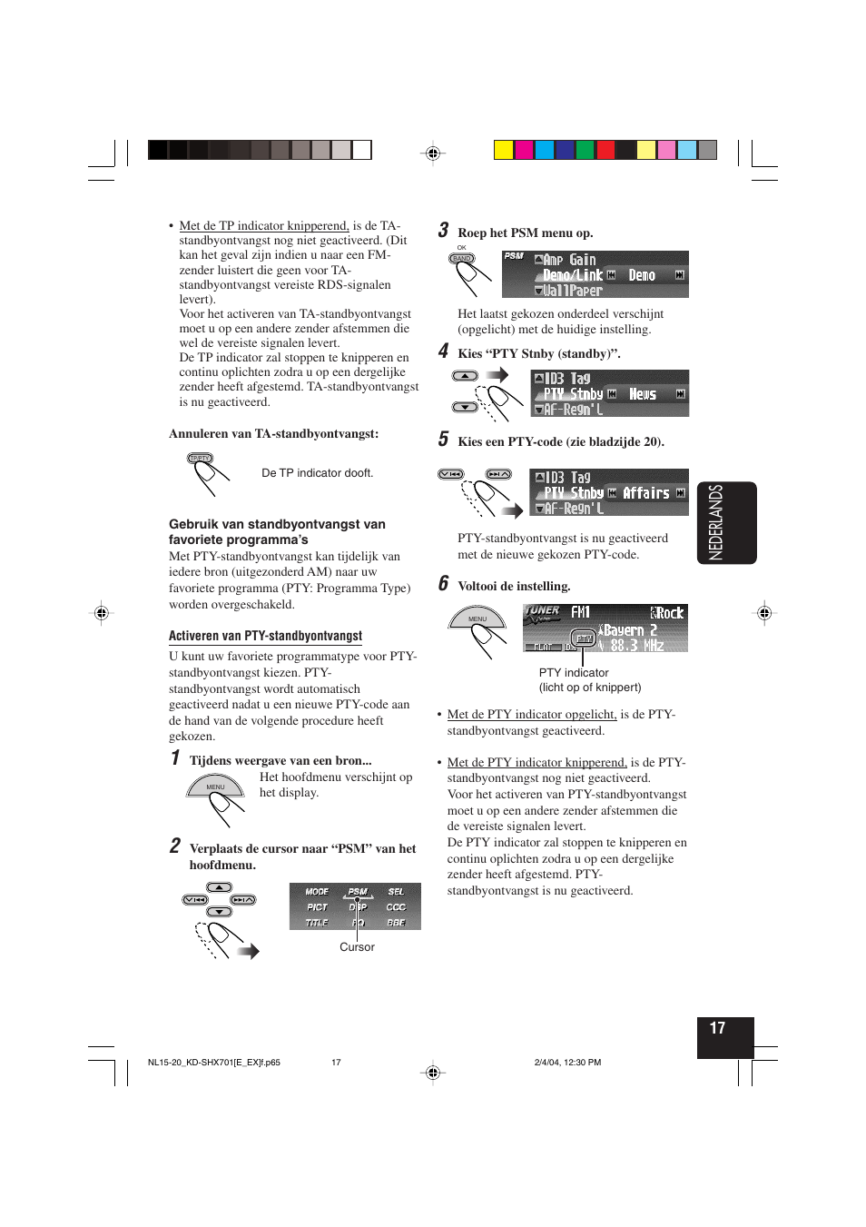 Nederlands | JVC CD Receiver KD-SHX701 User Manual | Page 209 / 259