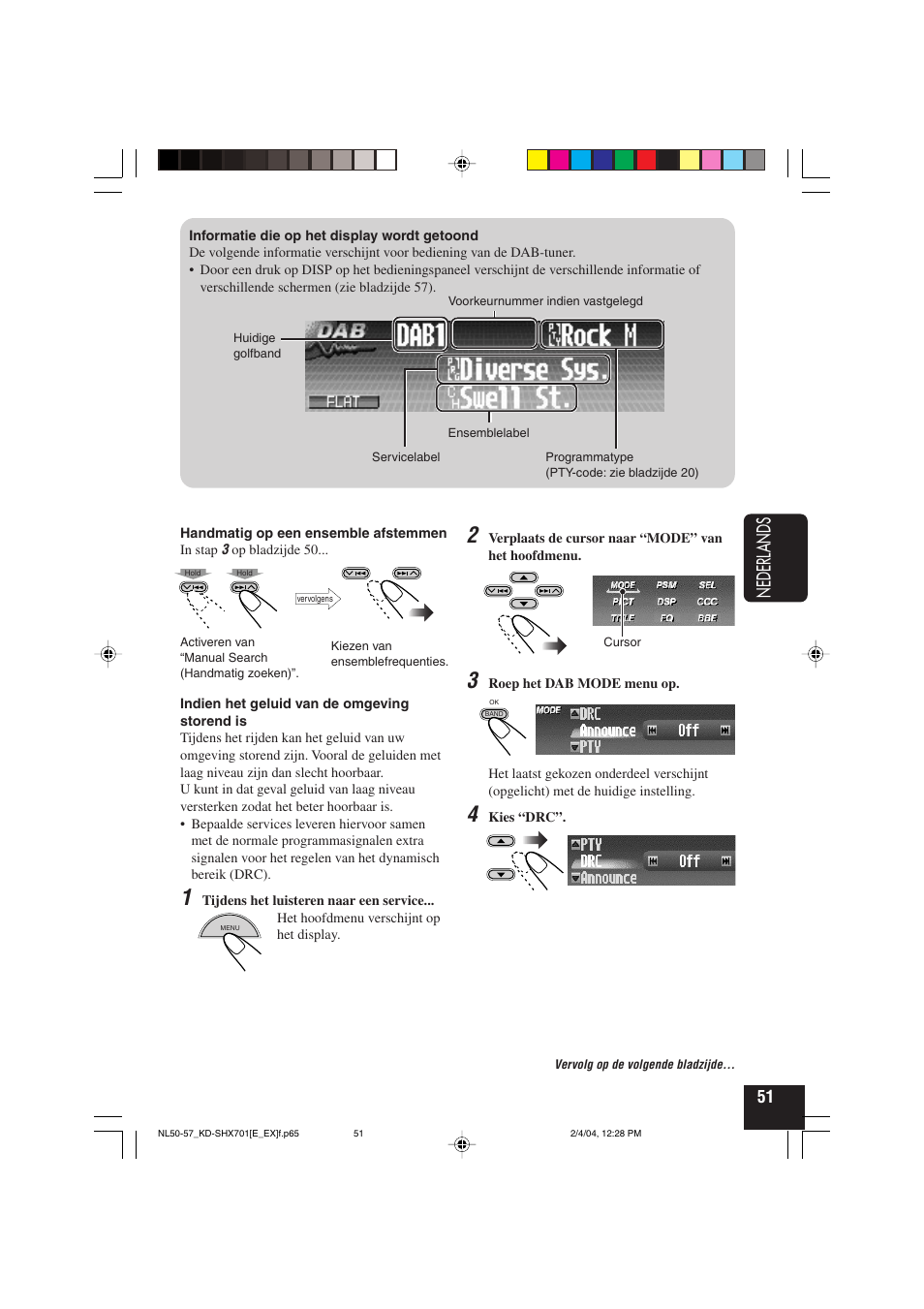 Nederlands | JVC CD Receiver KD-SHX701 User Manual | Page 243 / 259