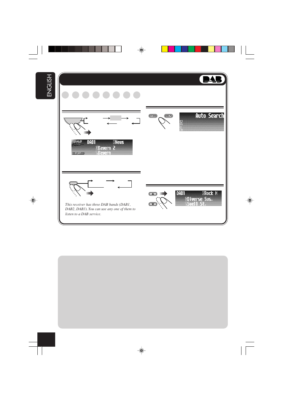 Dab tuner operations | JVC CD Receiver KD-SHX701 User Manual | Page 50 / 259