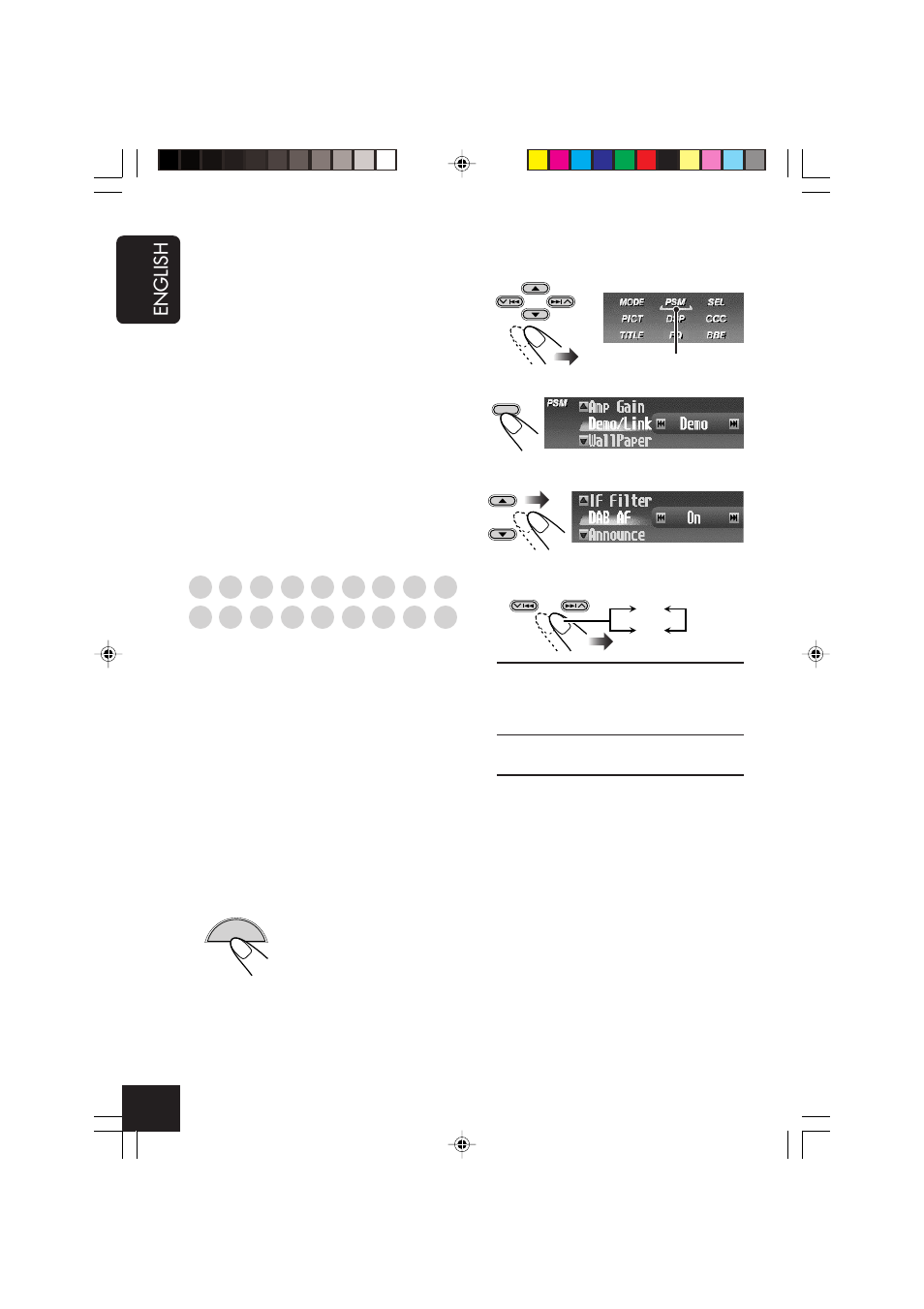 English, Tracking the same programme, Alternative reception | JVC CD Receiver KD-SHX701 User Manual | Page 56 / 259