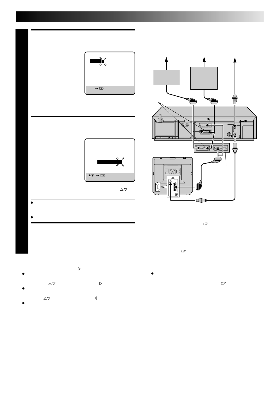 Enter showview number, Confirm channel position number, Close menu | When using a satellite tuner | JVC HI-FI HR-J748EH User Manual | Page 11 / 52