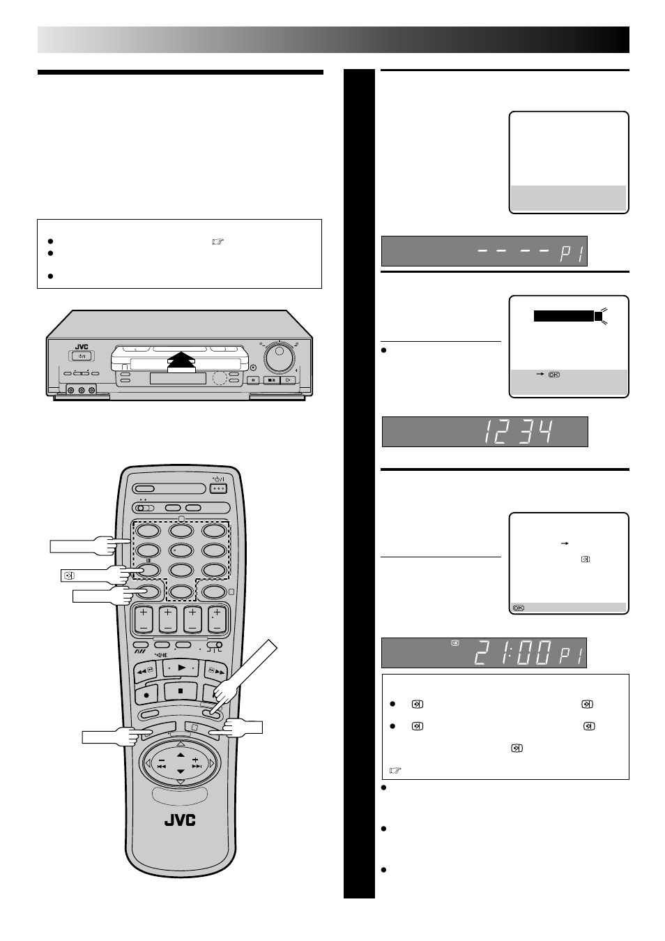 Timer recording, Access timer programming screen, Enter showview number | Access showview program screen | JVC HI-FI HR-J748EH User Manual | Page 26 / 52