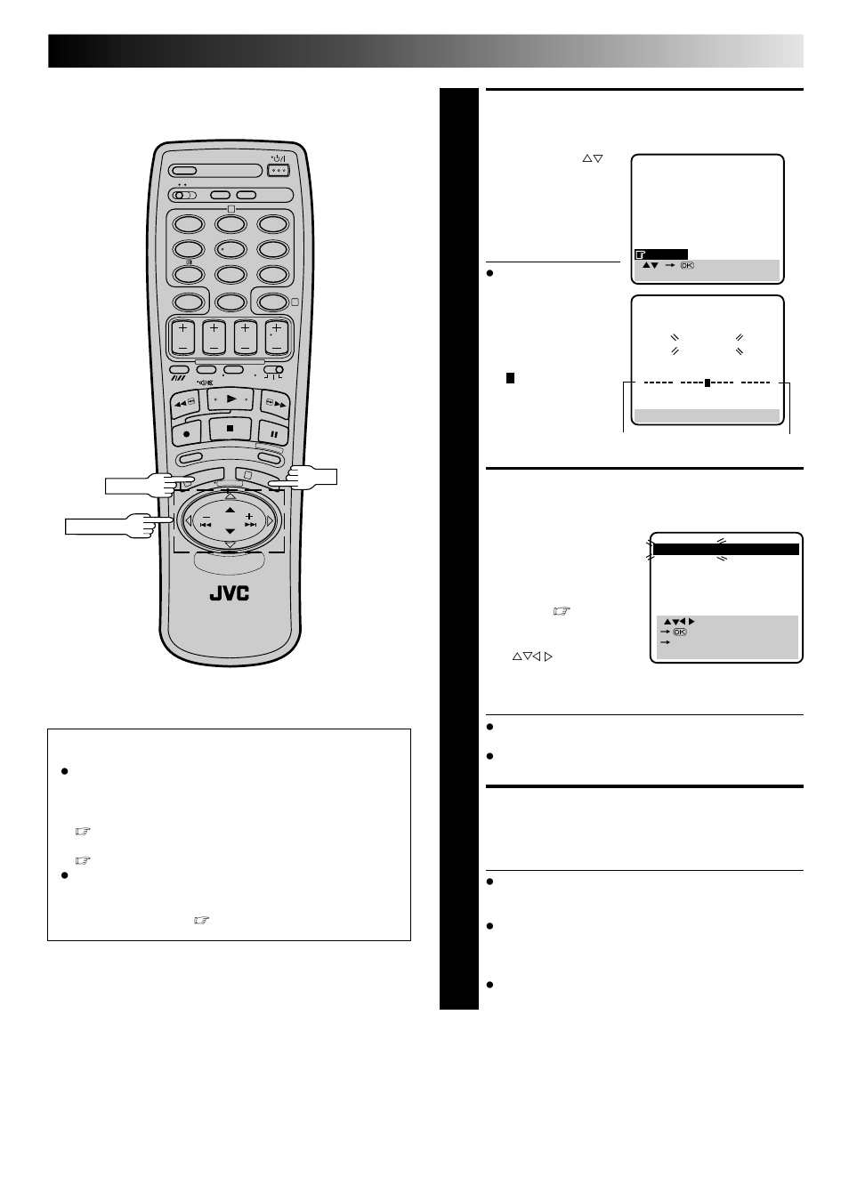 Perform auto channel set, View confirmation screen, Return to normal screen | Important | JVC HI-FI HR-J748EH User Manual | Page 39 / 52