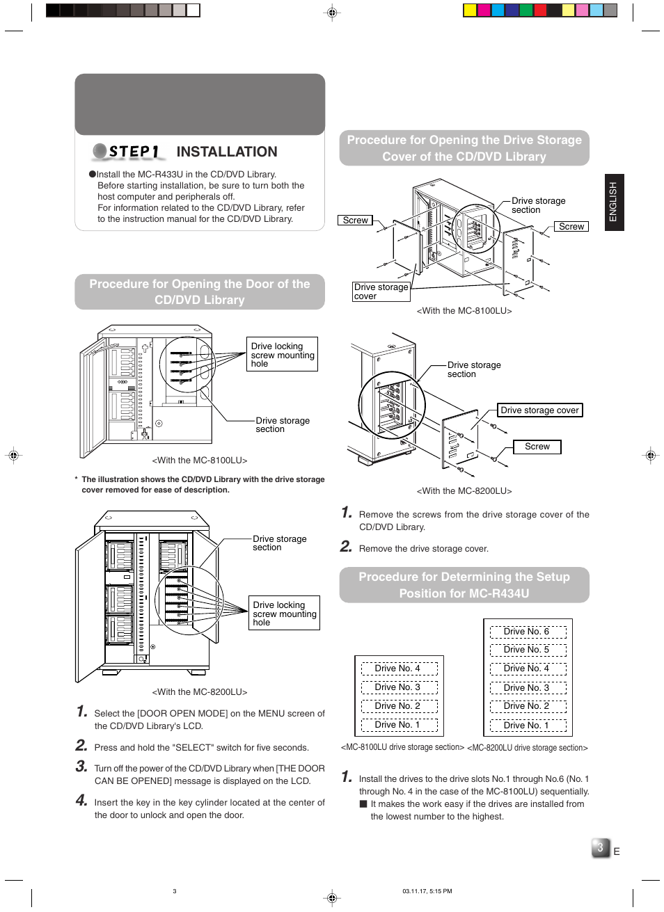 Installation | JVC MC-R434U User Manual | Page 3 / 29