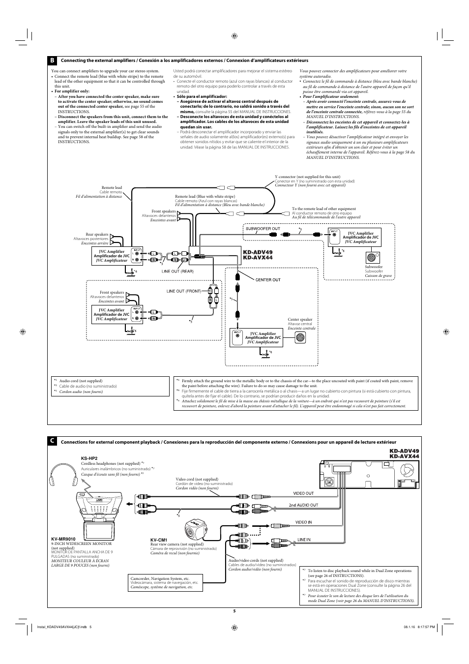 JVC XMD100 User Manual | Page 5 / 6