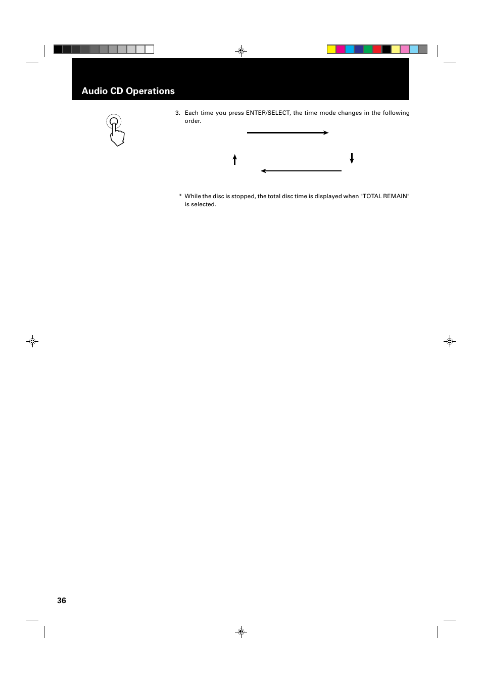 Audio cd operations | JVC XV-1000BK User Manual | Page 38 / 60