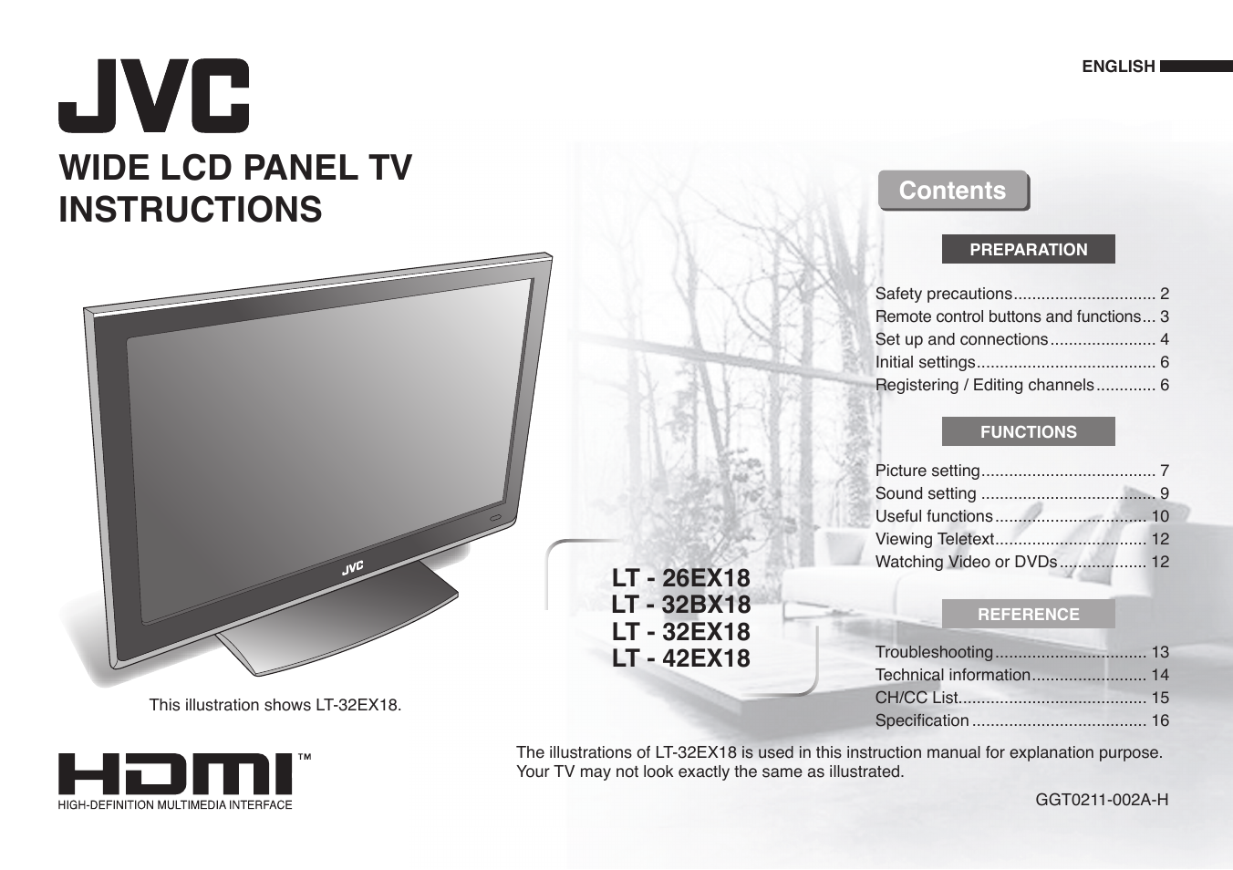 JVC 1008WKT-NF-MT User Manual | 16 pages